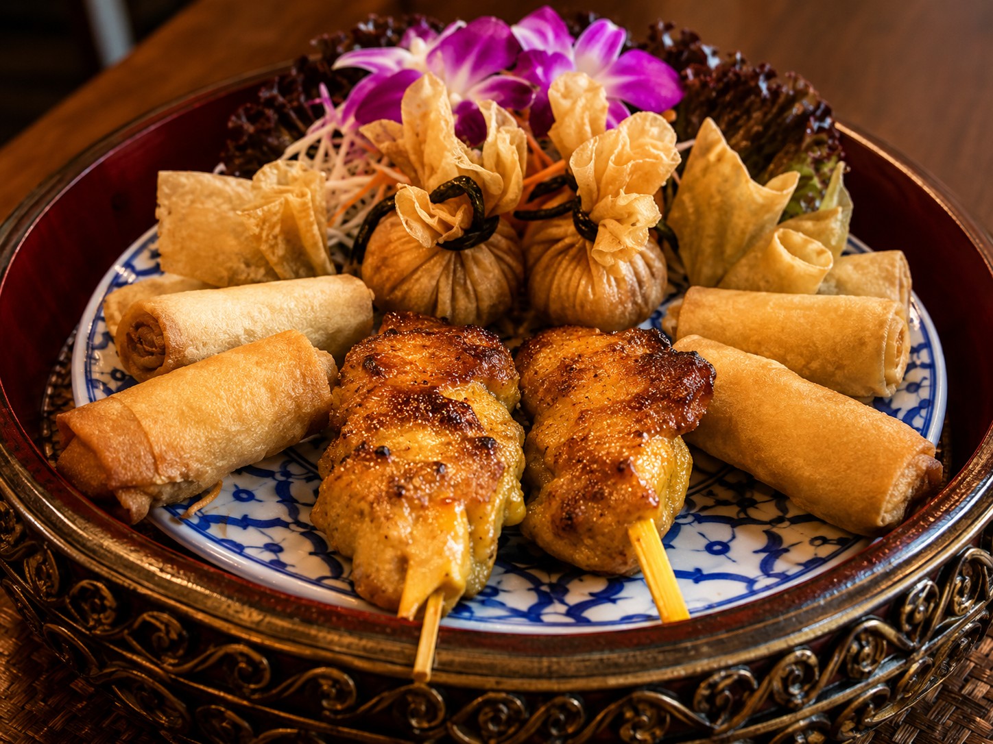 Thai Sunshine Mix Vorspeiseplatte