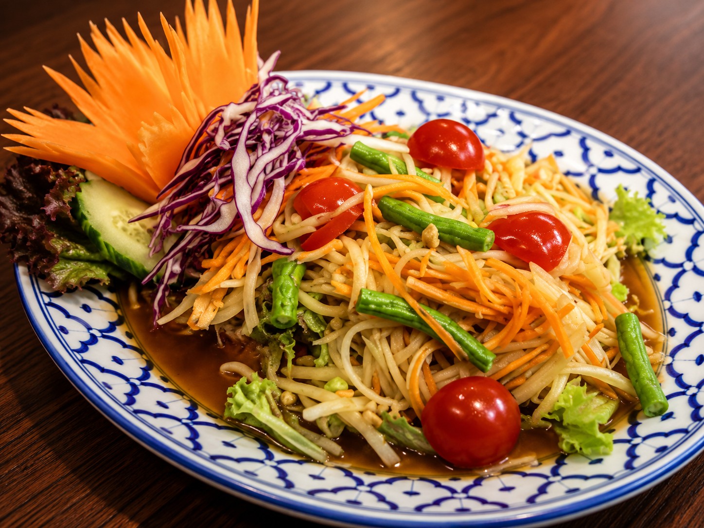Som-Tam Papaya Salat
